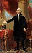 Gilbert Stuart Lansdowne portrait of George Washington oil on canvas